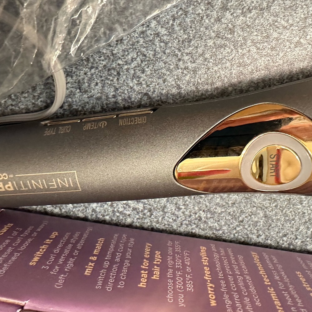 Brand new INFINITIPRO BY CONAIR Curl Secret Automatic Curling Iron - 3/4 barrel - Picture 12 of 15